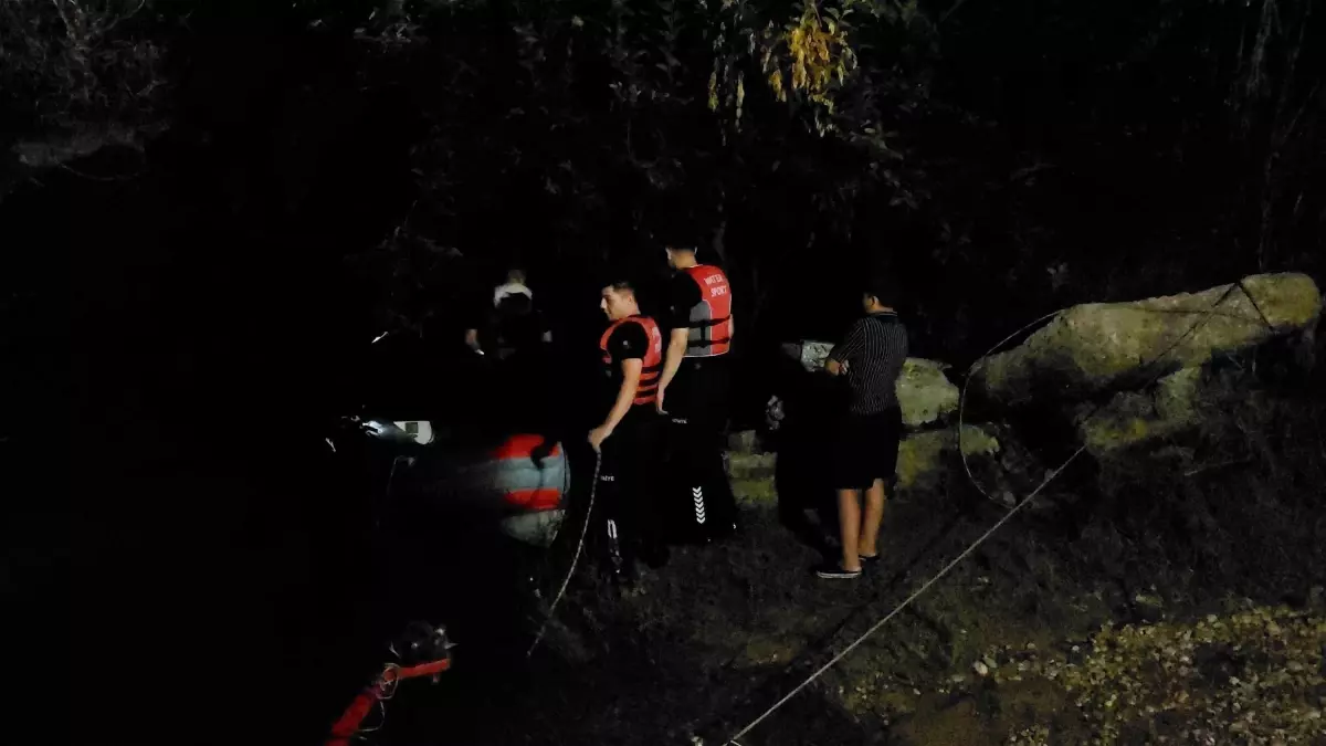 Manavgat’ta Mahsur Kalanlar Kurtarıldı