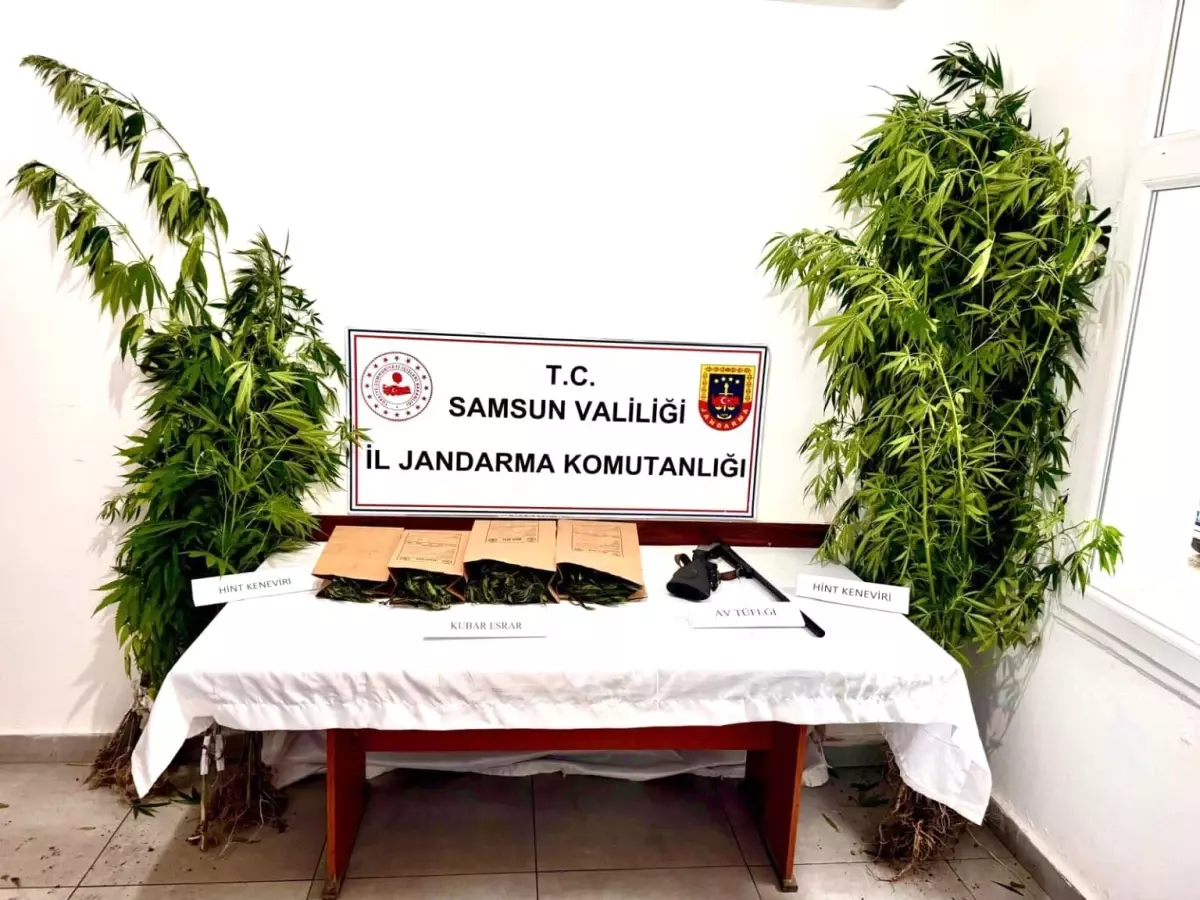 Samsun’da Uyuşturucu Operasyonu