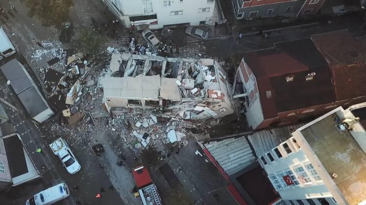 Çöken binanın durumu