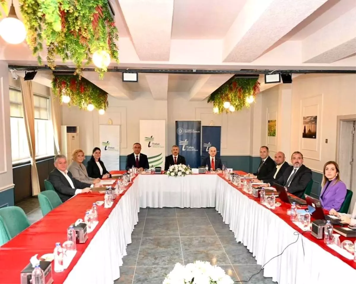 Trakya Kalkınma Ajansı 2025 Yılı Olağan Toplantısı Edirne’de Gerçekleşti