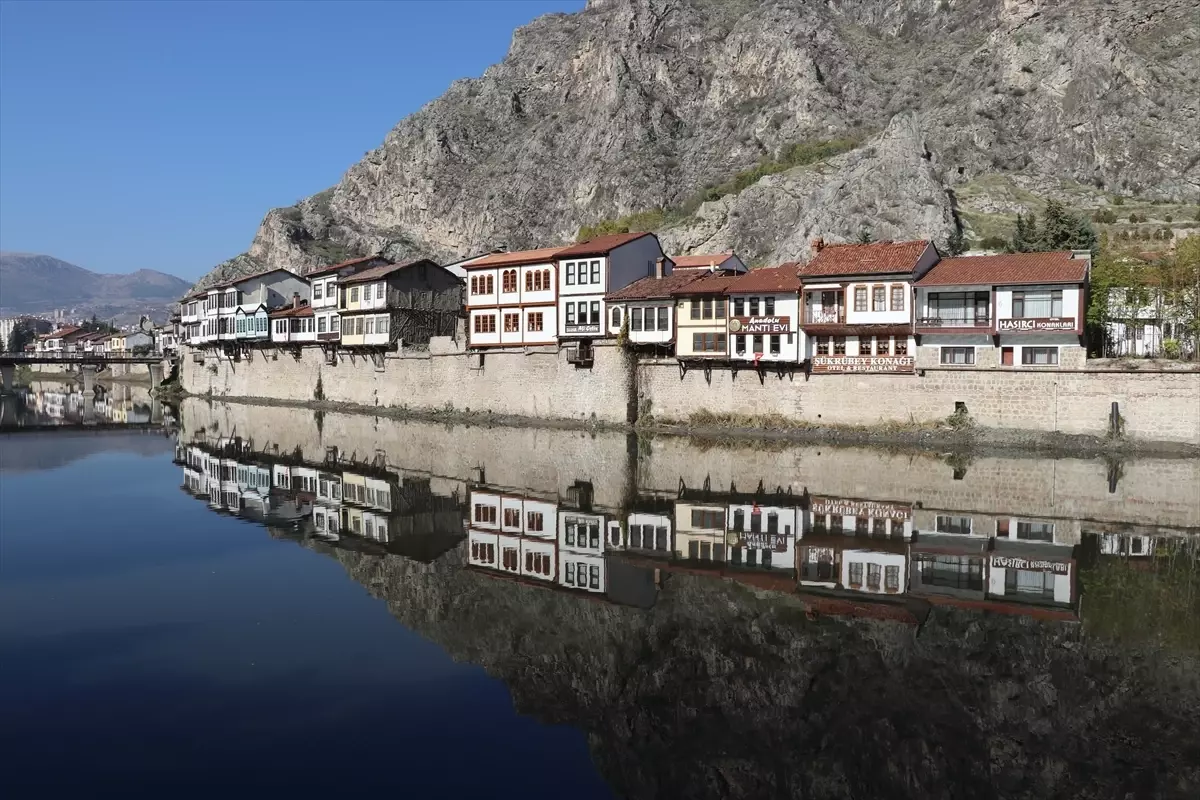Amasya’daki Yalıboyu Evleri’nde Güzel Yansımalar