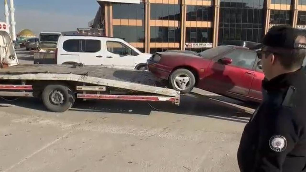 Ankara’da hurda araç temizliği: Çok sayıda araç trafikten men edildi!