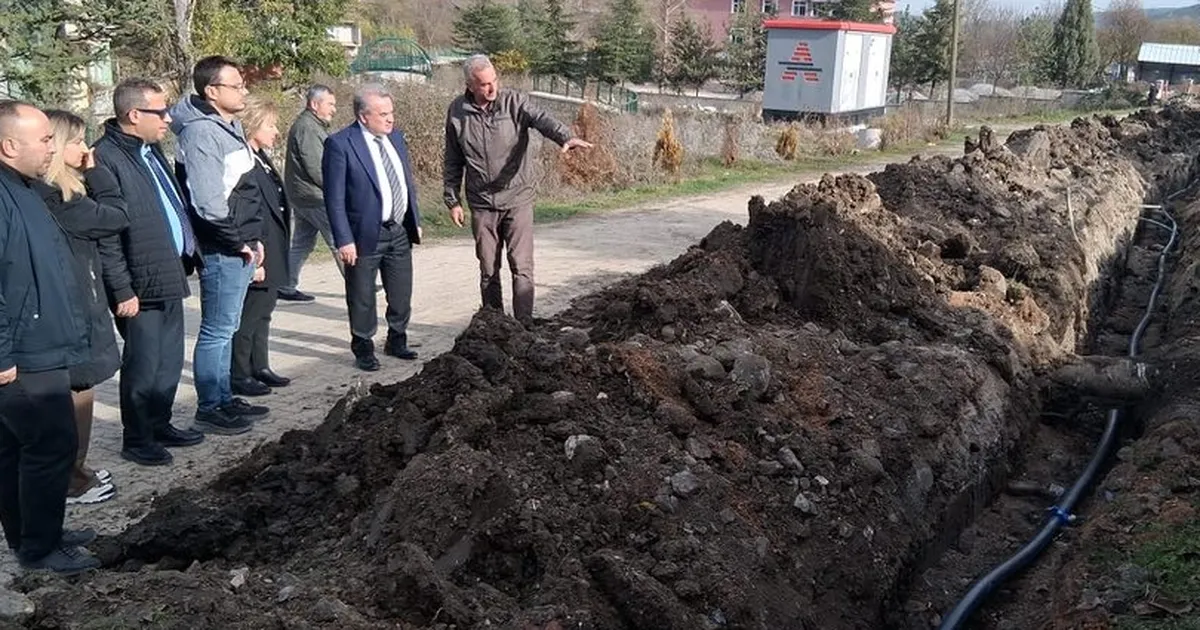 Bozüyük’te içme suyu müjdesi… Muratdere’ye 4 bin 500 metrelik yeni hat