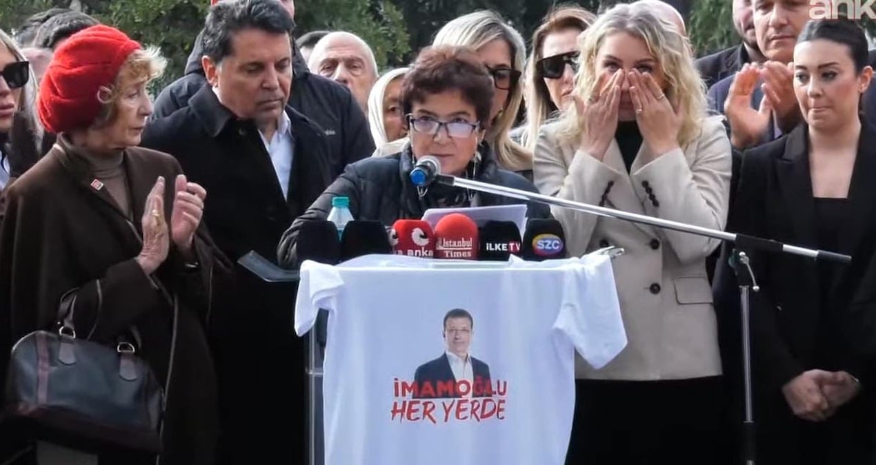 Erdoğan barikatına itiraz ettiği için tutuklanmıştı: Eda Saraç’ın annesi konuştu, Dilek İmamoğlu gözyaşlarına boğuldu