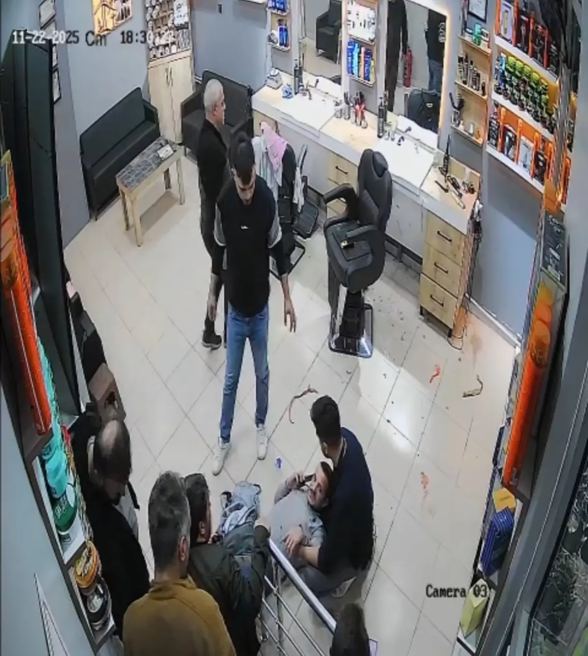 Sinop’ta Berber Dükkanına Silahlı Saldırı