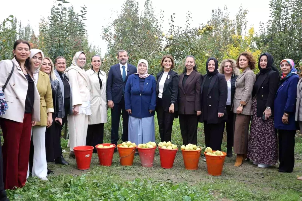 Topuklu iş kadınları ile şalvarlı köylü kadınları aynı tarlada