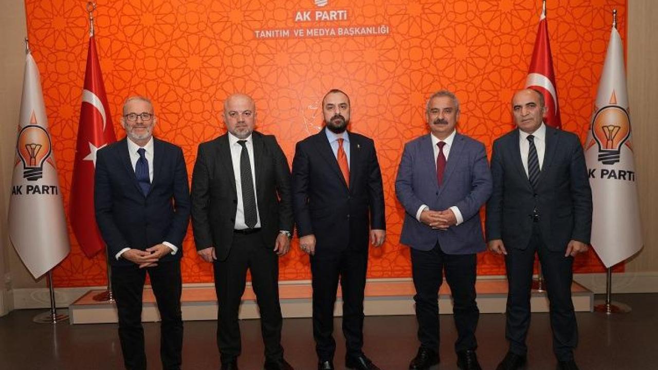 TÜBAF’tan AK Parti Genel Başkan Yardımcısı Faruk Acar’a ziyaret
