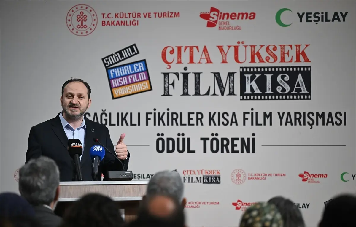 Yeşilay’ın Kısa Film Yarışması Ödülleri Verildi