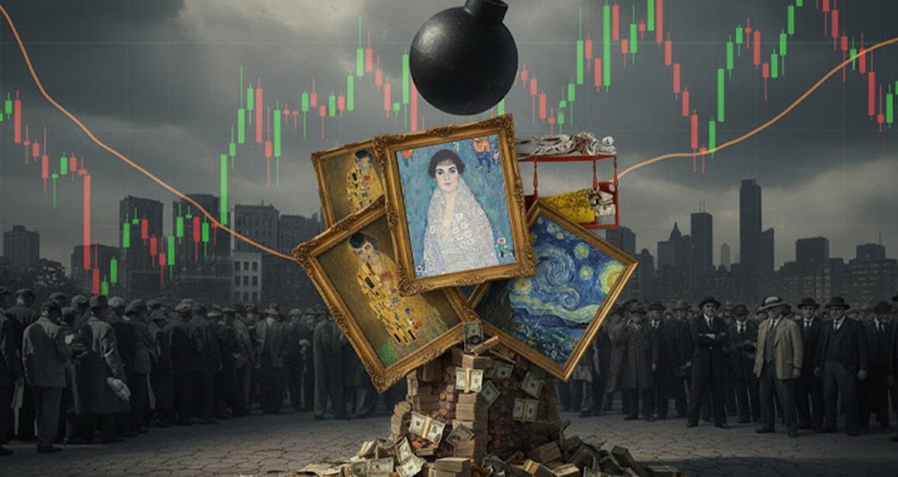 Büyük finansal kriz kapıda mı? Tarihte her büyük çöküşten önce bu oldu: Sanat eserleri 1 ayda 2,2 milyar dolara satıldı