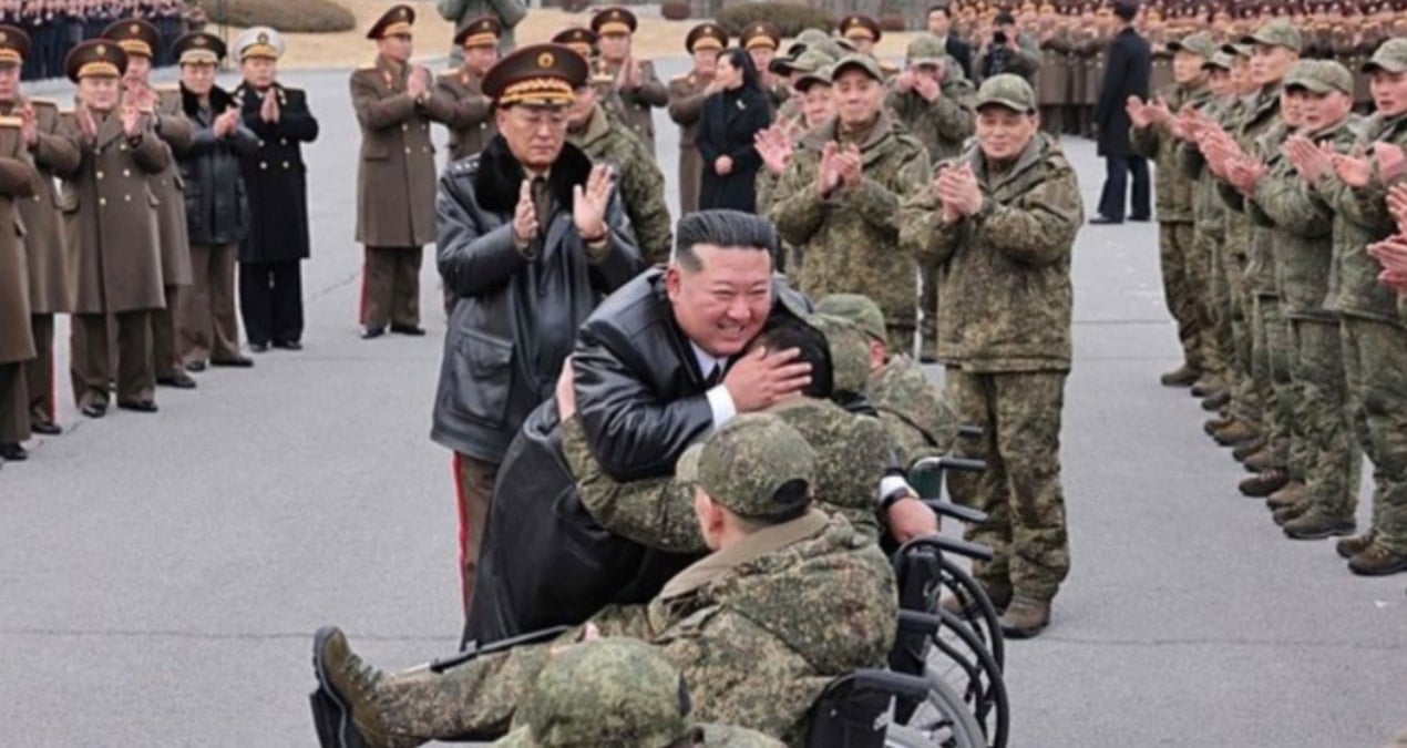 Kuzey Kore lideri, Ukrayna’da savaşan askerlerini böyle karşıladı