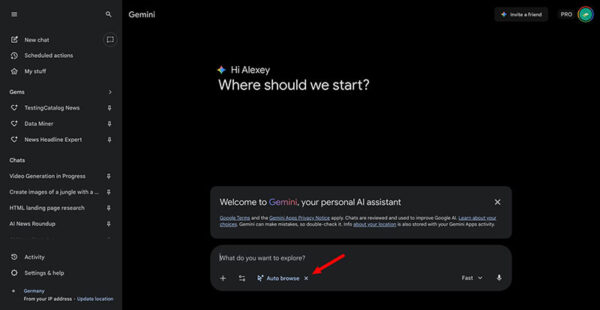 Google Gemini, Chrome’da Dizginleri Eline Alıyor