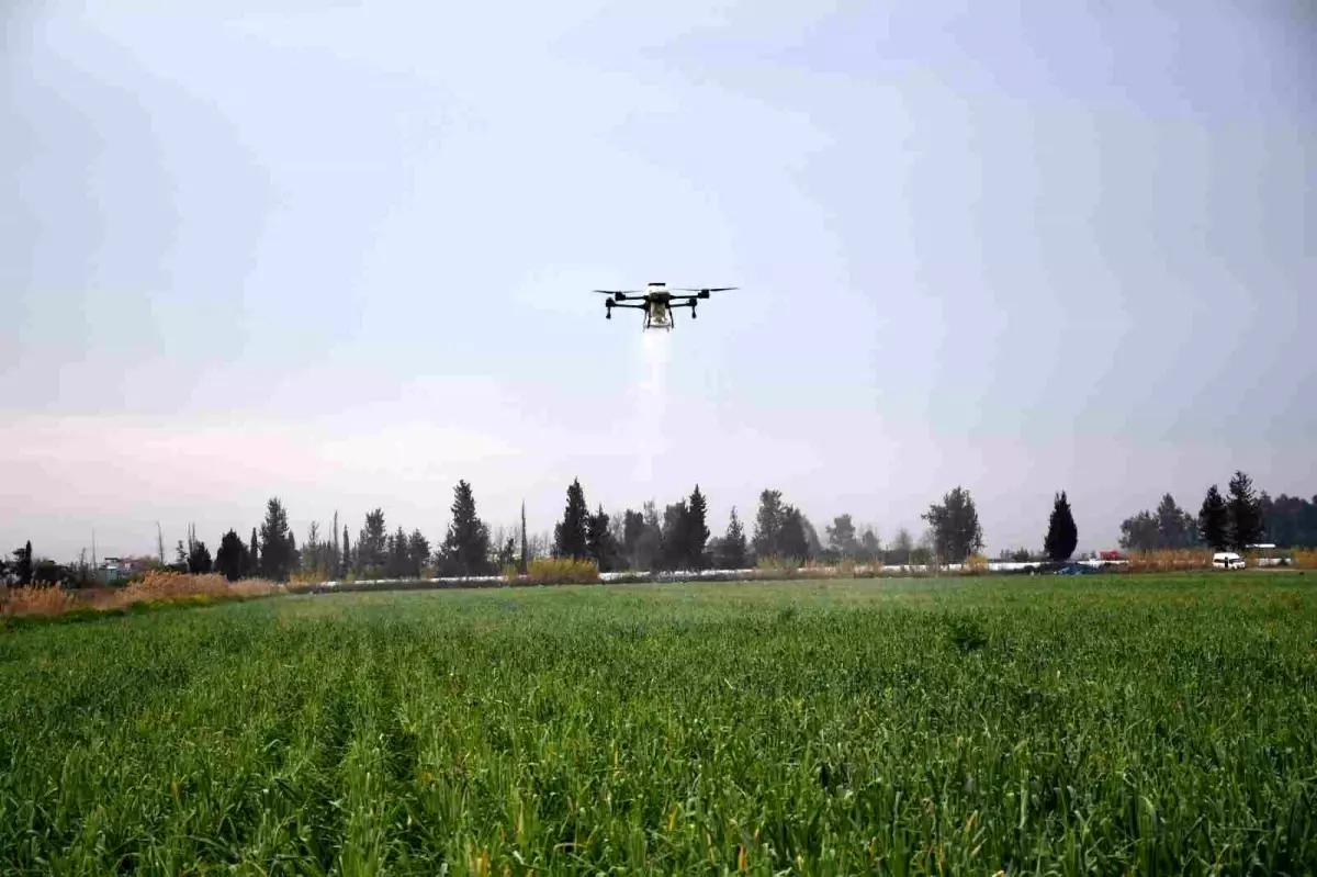 Mersin’de Dronla Tarım Devrimi