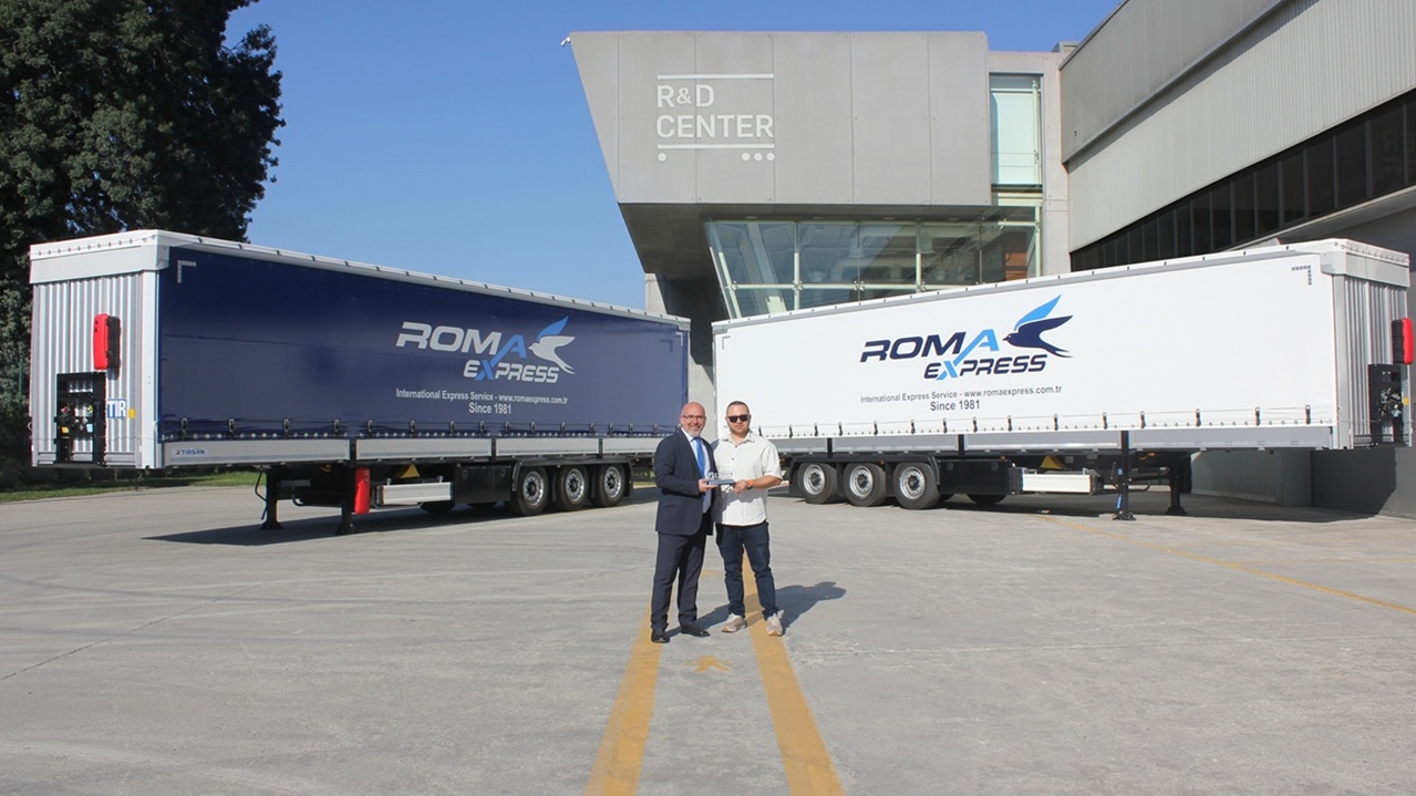 Roma Express filosuna Tırsan treyler ekledi