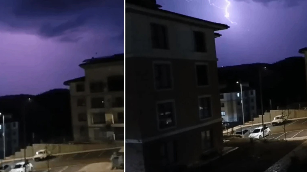 Adıyaman Gölbaşı’nda Aniden Yaşanan Şiddetli Yağış ve Flaş Görüntüler