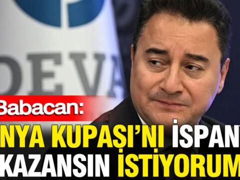 Ali babacan dunya kupasini ispanya kazansin istiyorum Kh1BydzM
