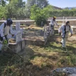 Antalya buyuksehir ekiplerinden ilce mezarliklarinda calisma KbyAWqVX